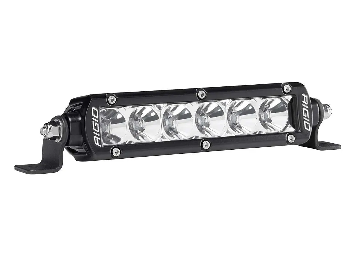 Rigid Industries Sr Series 6" Led Light Bar Amber Leds (Flood) 1