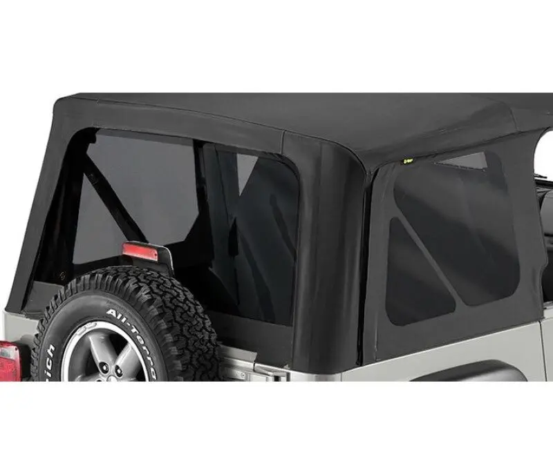Bestop Window Set (Black Denim): Jeep Wrangler Tj 1997-2002 2.5L / 4.0L 1