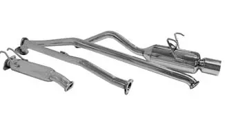 Dc Sports Cat-Back Exhaust 2001-2004 Honda Civic Lx Sedan 1
