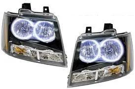2007-2014 Chevy Tahoe Oracle Halo Headlights (Complete Assemblies) 1