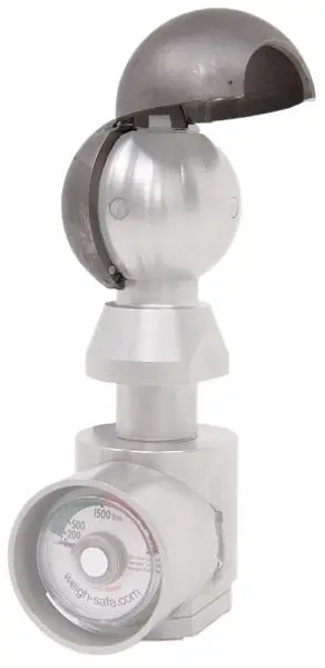 2 5/16" Clam Shell Cap For 2" Tow Ball By Weigh Safe 1