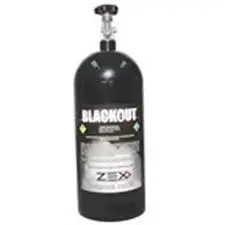 Zex 10Lb Nitrous Bottle With Valve "Blackout" 1