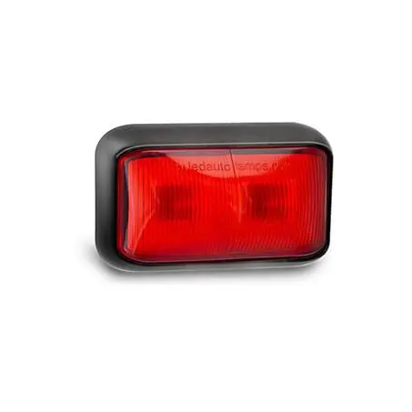 Led Autolamps 58Rmb 10/30V Rear Position Marker 2 Red Leds With 40Cm Wire 1