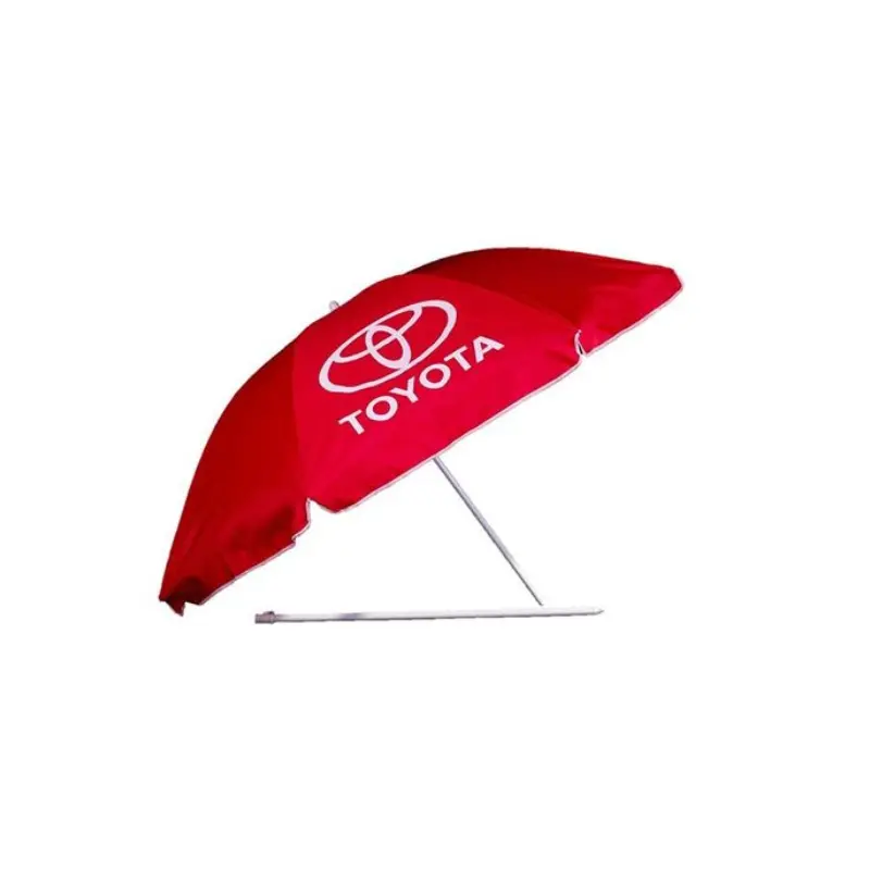 Toyota Red Beach Umbrella 200Cm 1