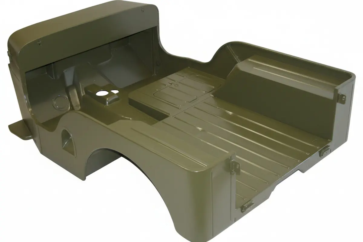 Cj-3B Body Tub, Steel, 1953-1968 Willys Jeep Cj-3B 1
