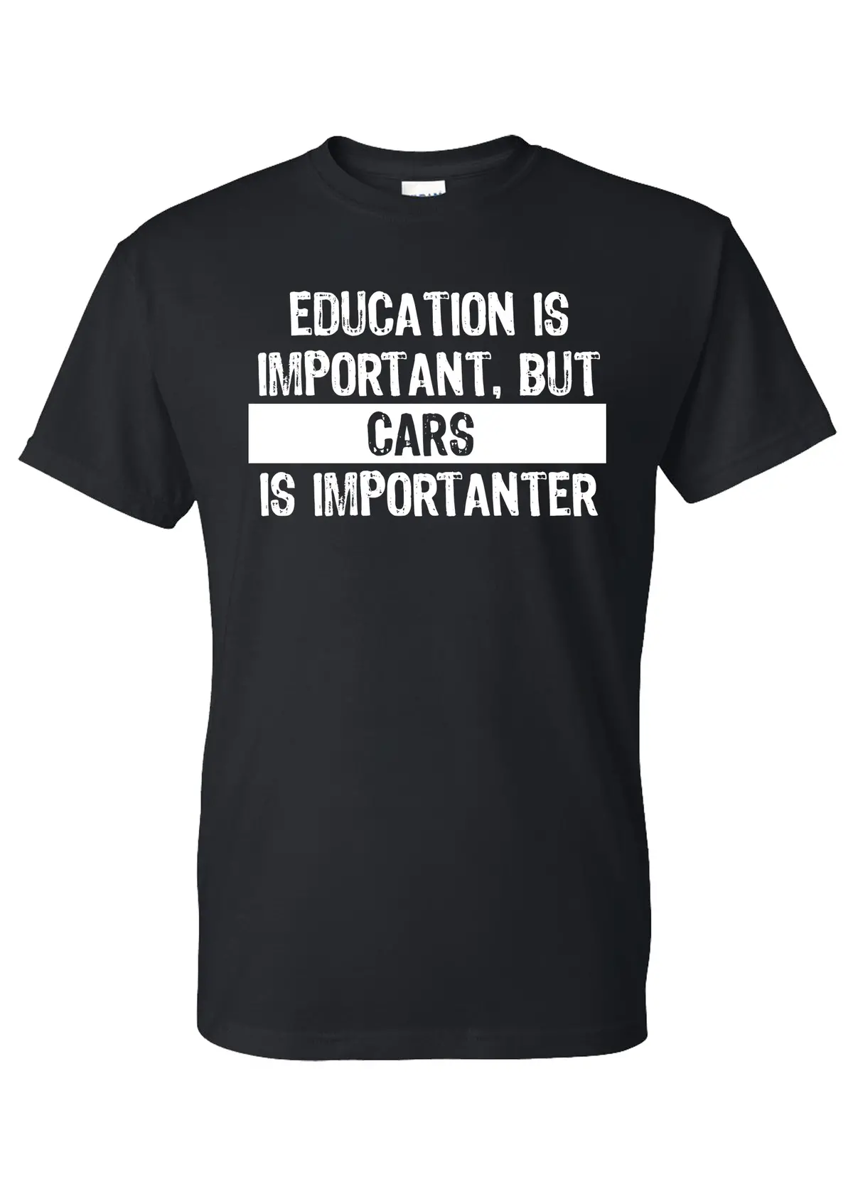 Men's Short Sleeve Graphic T-Shirt | Education Is Important 2
