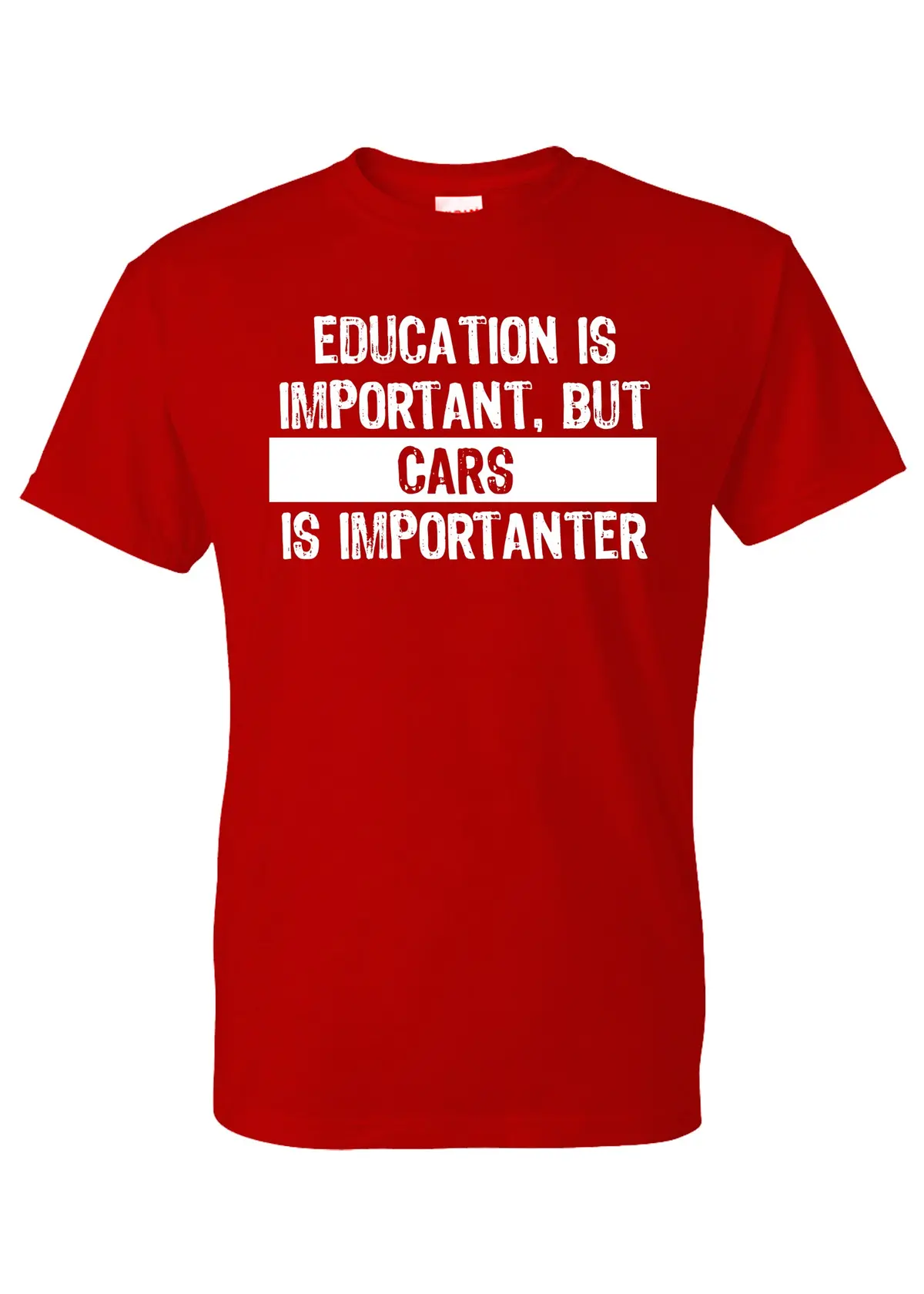 Men's Short Sleeve Graphic T-Shirt | Education Is Important 4