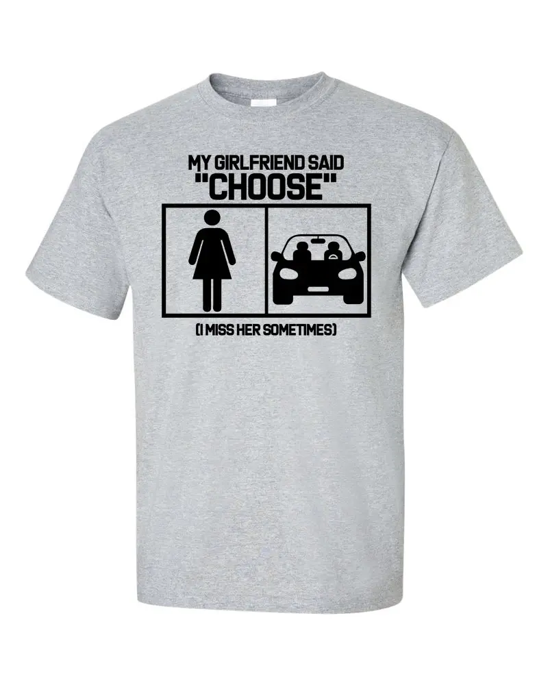 Men's Short Sleeve Graphic T-Shirt | My Girlfriend Said Choose 3