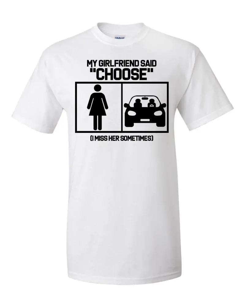 Men's Short Sleeve Graphic T-Shirt | My Girlfriend Said Choose 5