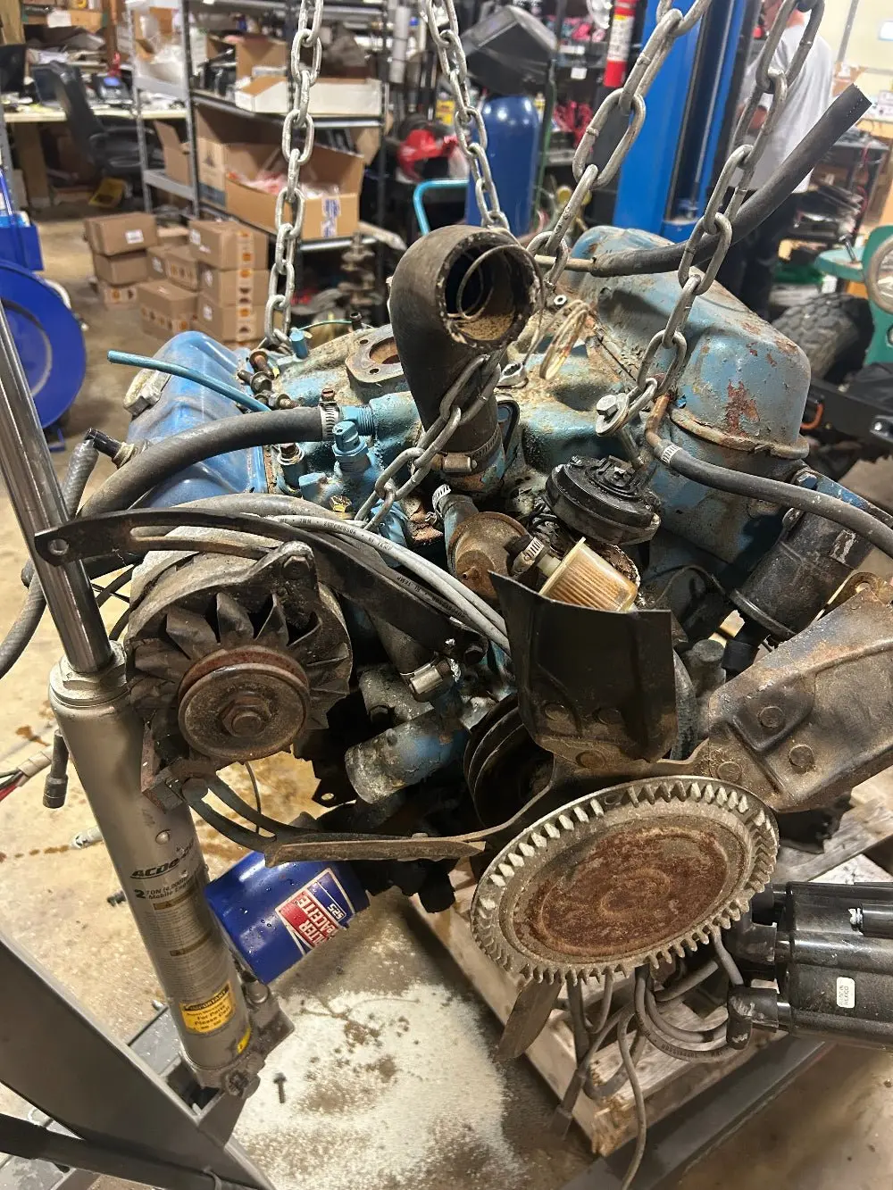 Buick 231 V6, Odd Fire, Engine Core, Used, Willys And Jeep 1