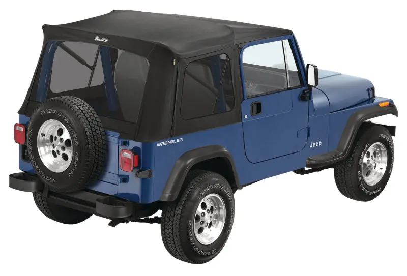 Bestop Supertop Classic Soft Top Black Diamond Tinted (F&R): Jeep Wrangler Tj 1997-2006 2.5L/4.0L 1