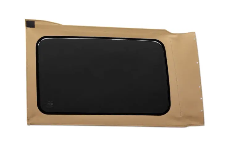 Bestop Oe Replacement Quarter Window Tan Twill Tinted (Lh Rear): Jeep Wrangler Jl 2018-2025 1