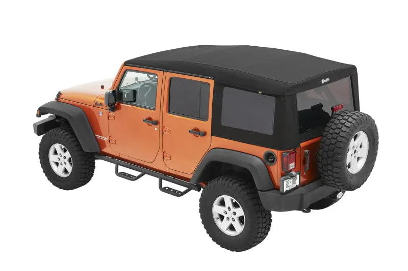 Bestop Supertop Ultra Soft Top Premium Black Twill: Jeep Wrangler Jk 2007-2018 1