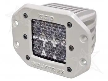 Rigid Industries Marine D2 Flush Mount Diffused Led Light 1