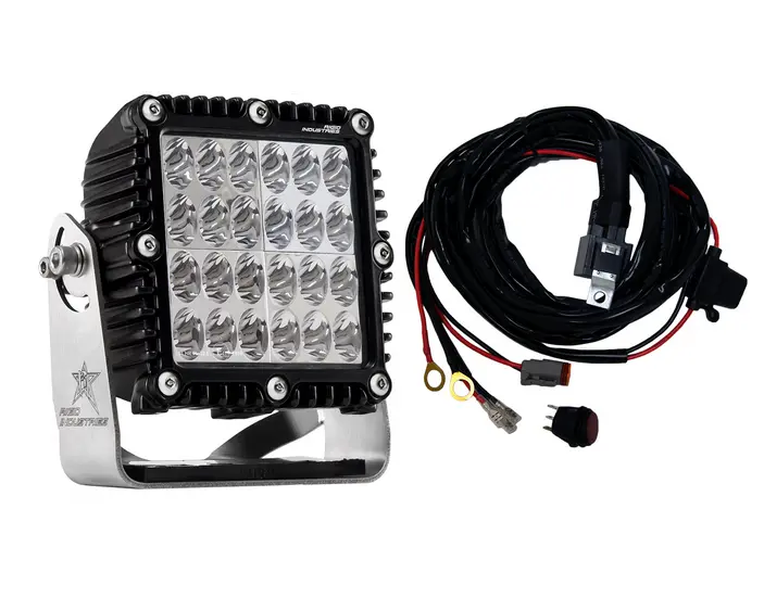 E-Mark Certified Q2 Series Led Light By Rigid Industries (Driving Pattern) White Leds 1