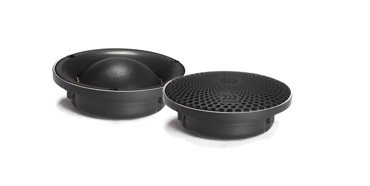 Morel Hybrid Cdm-700 3.5": Diameter - 2.1" Textile Dome Midrange 1