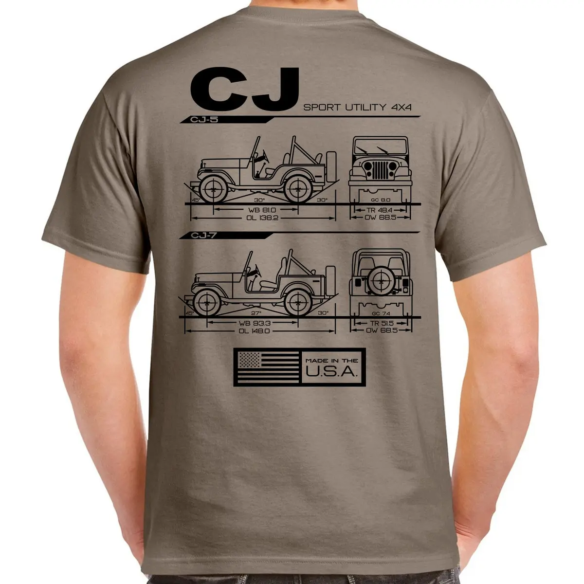 Cj Blueprint T-Shirt 1