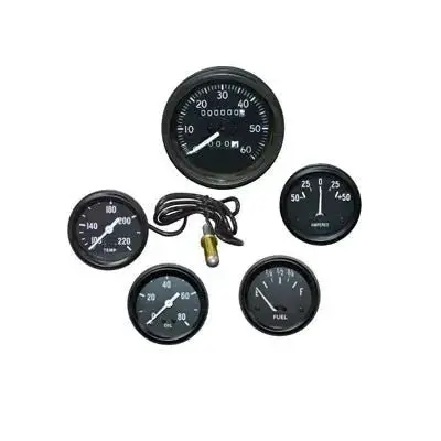 Complete Speedometer (6-Volt) Assy. & Gauges Kit, 1946-1964, Cj2a, 3A, And 3B 1