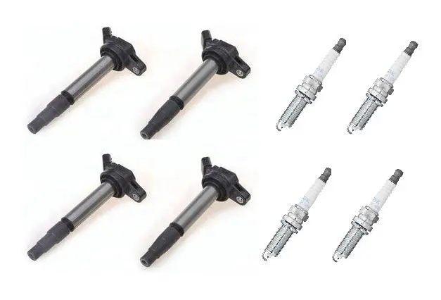 4 X Ignition Coils & Ngk Spark Plugs For Toyota Corolla Zre152 1.8L 2.0L 1