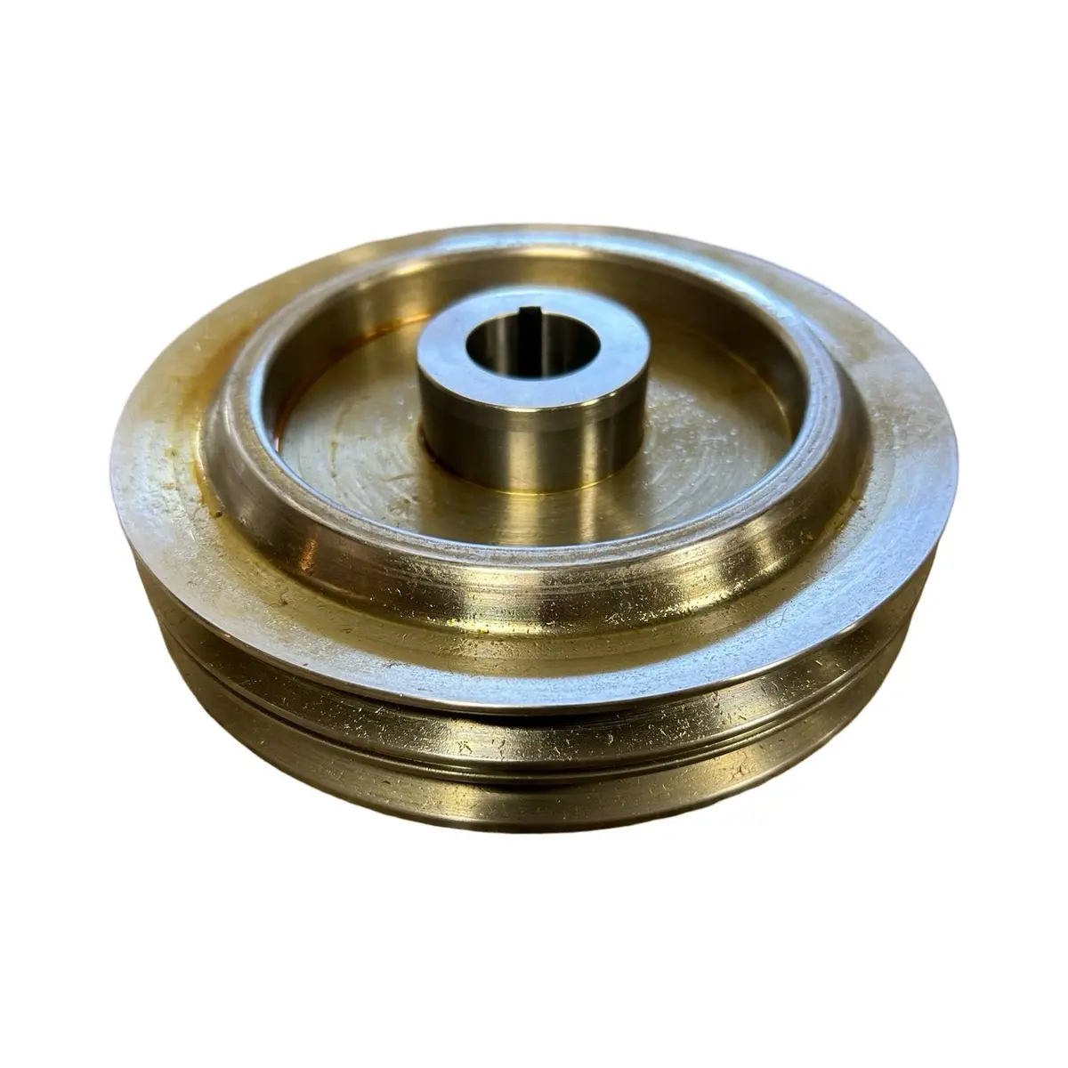 Crank Shaft Double Pulley, Us Made, 1941-1971, 4-134 Engine, Willys And Jeep 1