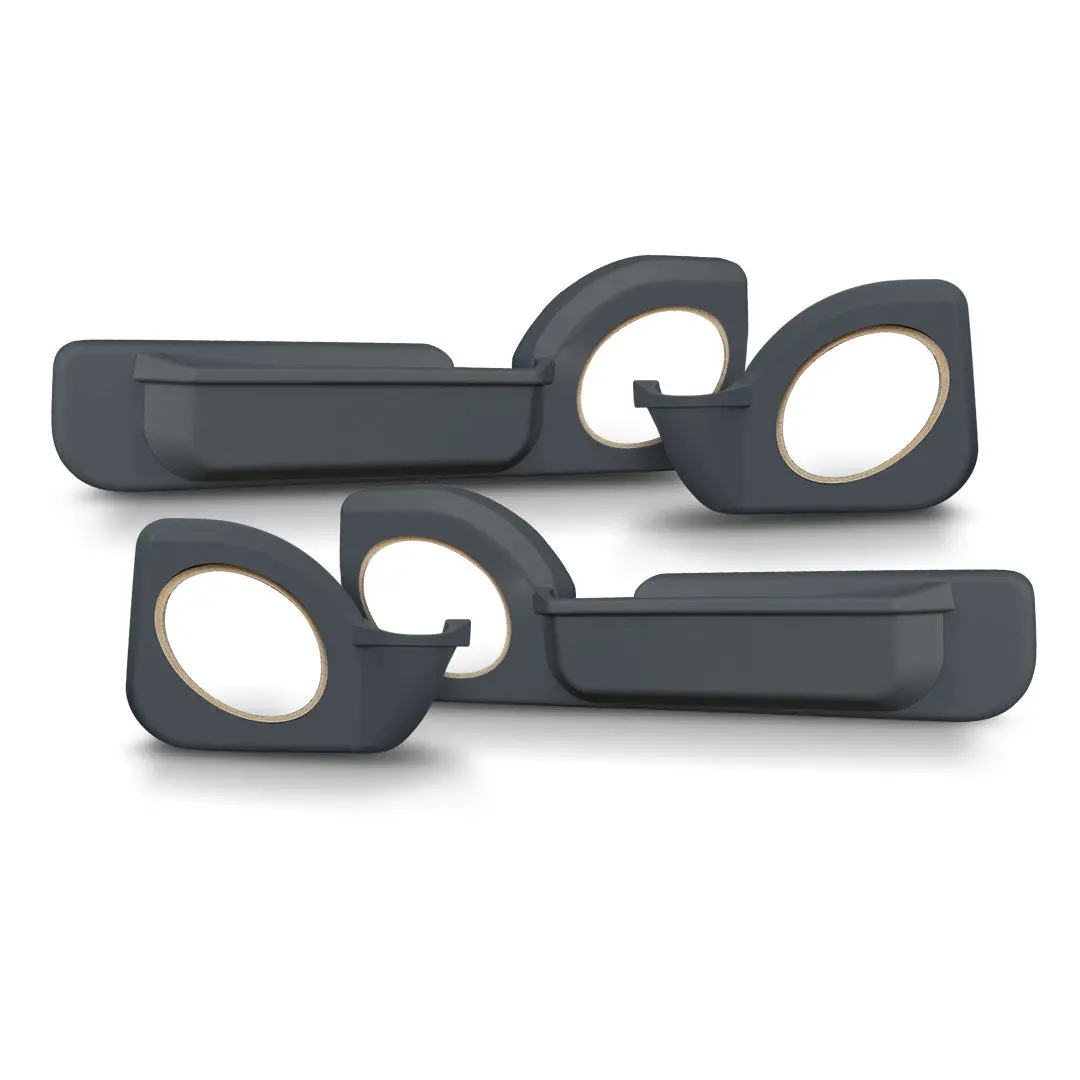 Cruiser Consoles Front And Rear Speaker Pods 6X9" Black (Set Of 4 Doors) | Setpod7069black 1