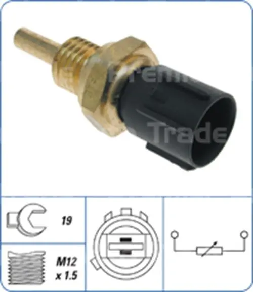 Engine Coolant Temp Sender For Honda Accord Cf4 Japan F20b Lev 1