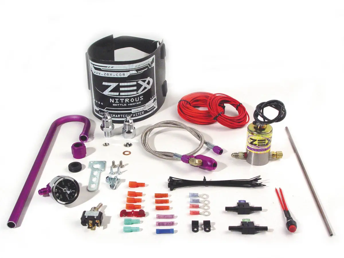 Zex Racers Tuning Kit (Purge, Bottle Heater, Gauge, Blowdown) 1