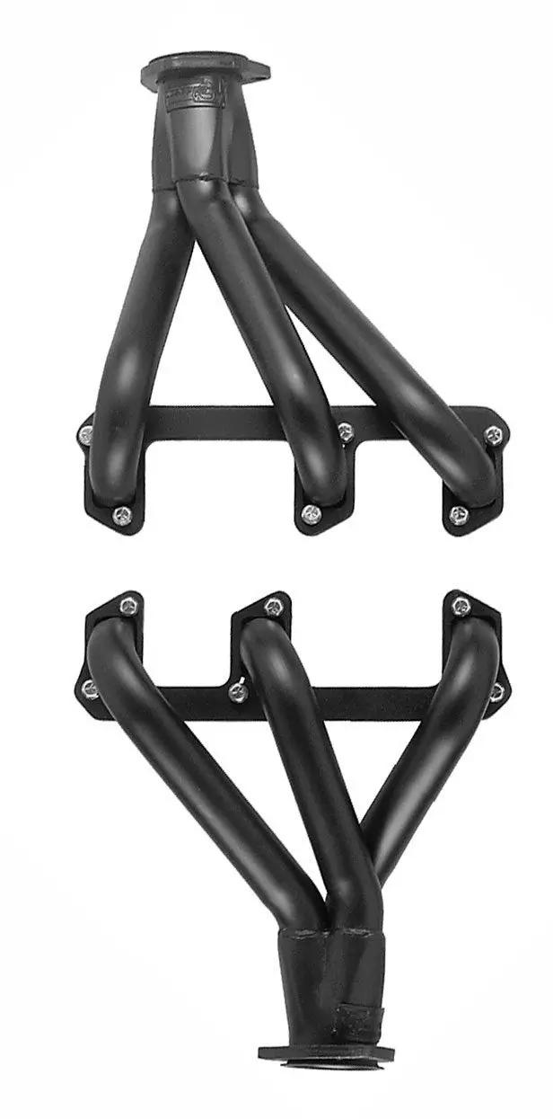 Dauntless 225 V6 Block Hugger Headers, 1966-1971, Jeep Cj-5, Cj-6, Jeepster Commando 1