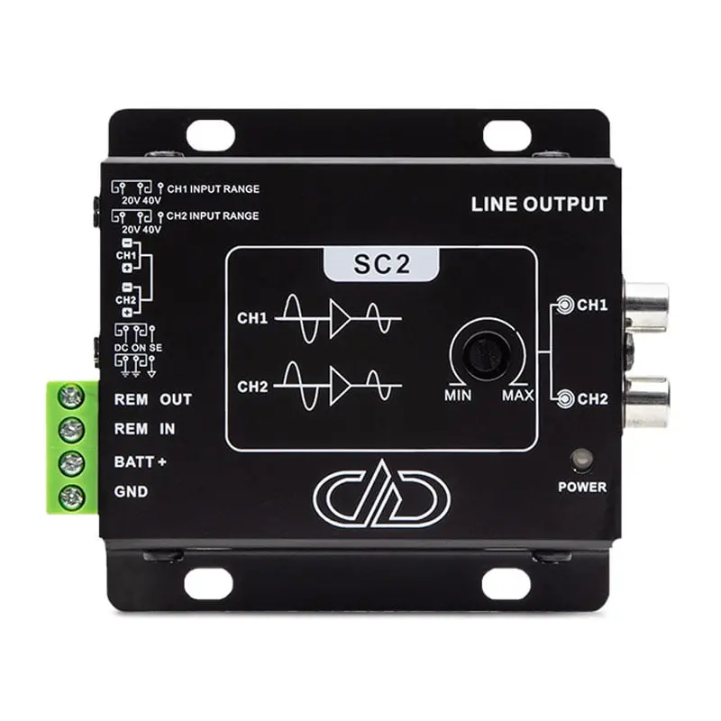 Dd Audio Dd-Sc2 2-Channel Line Output Signal Converter 1