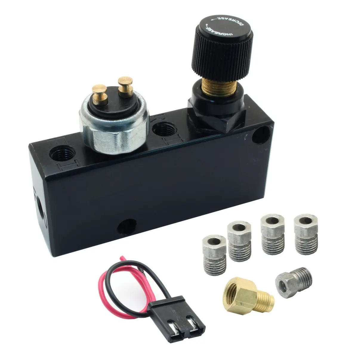 Disc Brake Proportioning Valve With Distribution Block, 1941-1986, Willys And Jeep Vehicles 1