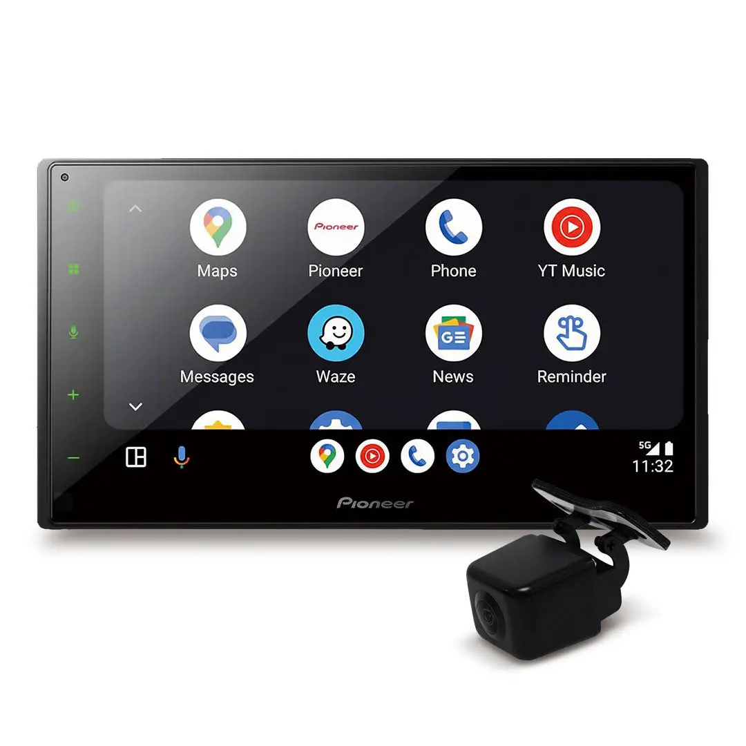 Pioneer Dmh-A4550bt 6.8" Carplay Android Auto Receiver With Rcamavic Camera 1