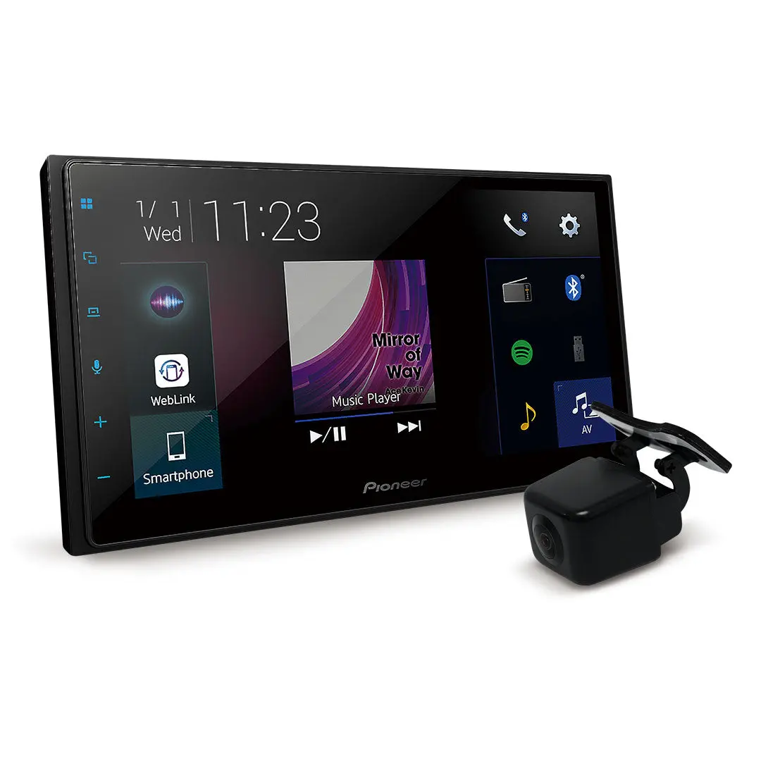 Pioneer Dmh-Z5350bt 6.8" Apple Carplay & Android Auto With Rcamavic Camera 1
