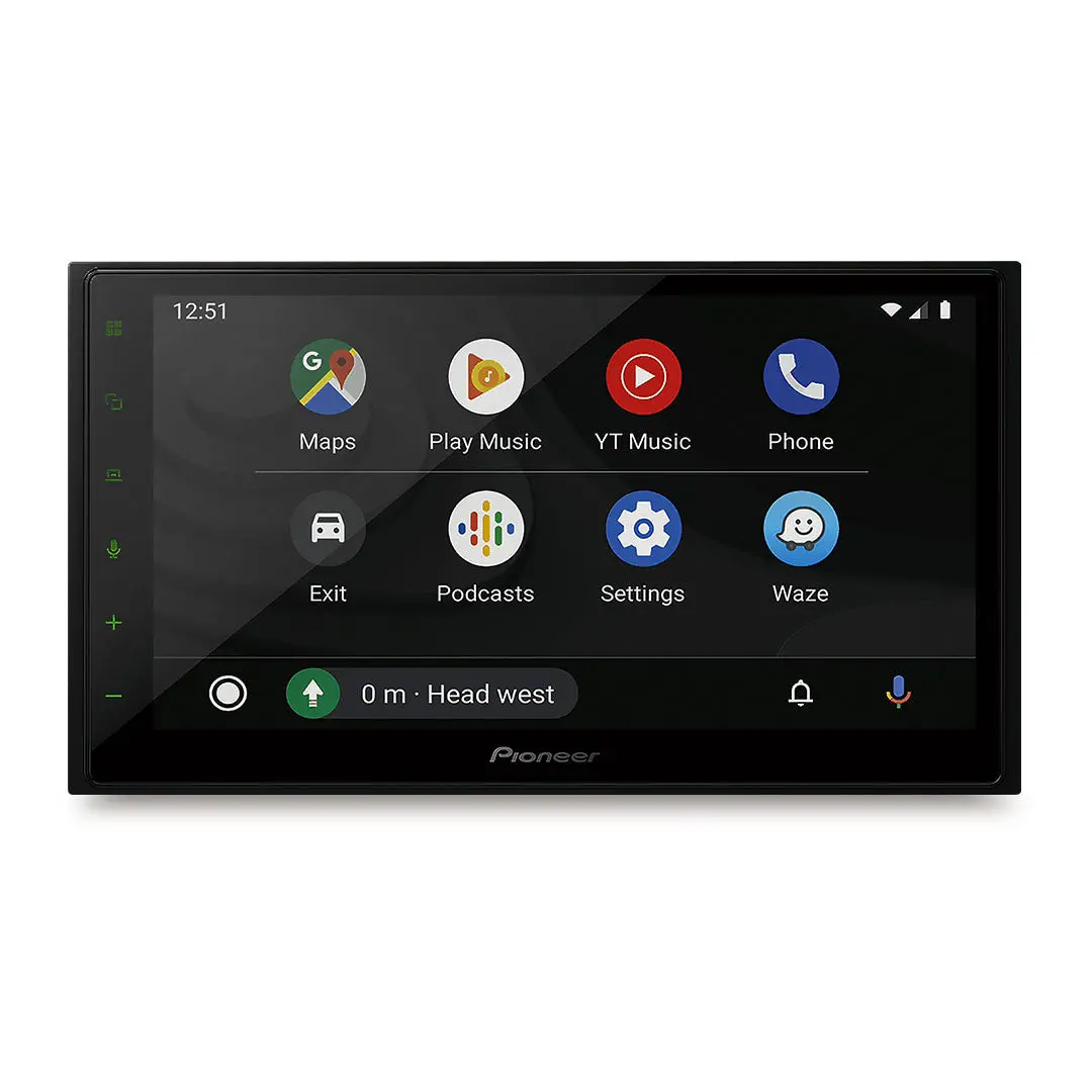 Pioneer Dmh-Z5350bt 6.8" Apple Carplay & Android Auto With Rcamavic Camera 2