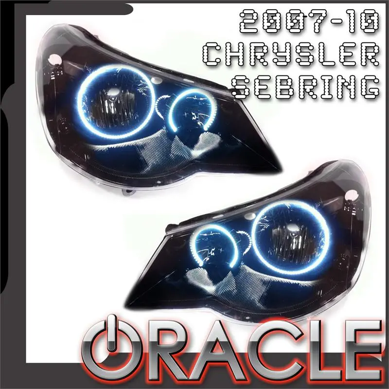 2007-2011 Chrysler Sebring Plasma Halo Headlight Light Kit By Oracle 2