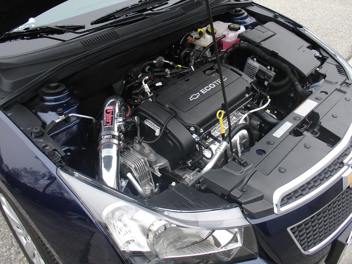 2011-2014 Chevy Cruze 1.8 W/Out Air Injection Pump Injen Cold Air Intake 2