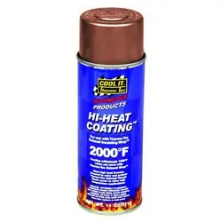 Thermo-Tec High Heat Exhaust Wrap Coating - Spray On Copper 11Oz 1