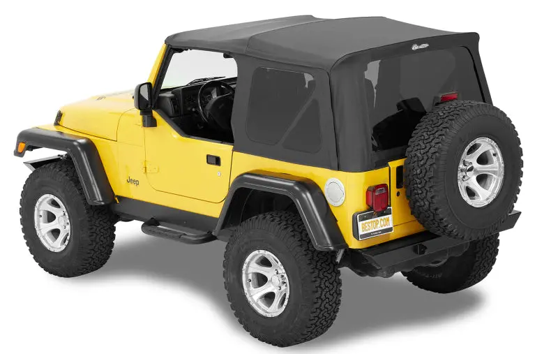 Bestop Supertop Black Diamond (F&R): Jeep Wrangler Tj 1997-2006 2.5L / 4.0L 1