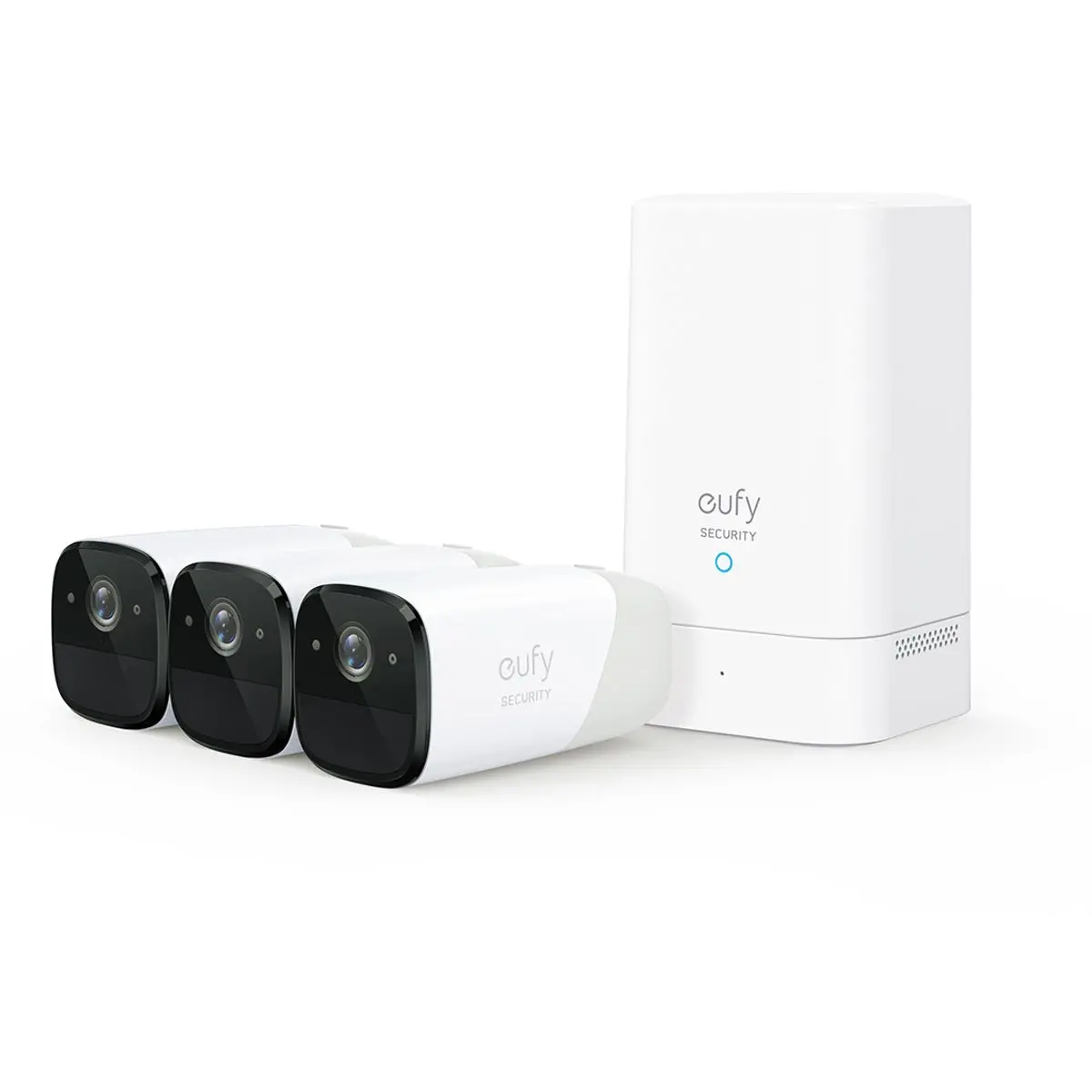 Eufy E8852cd1 Eufycam 2Pro 2K 3-Camera Set Wireless Home Security Camera System 1