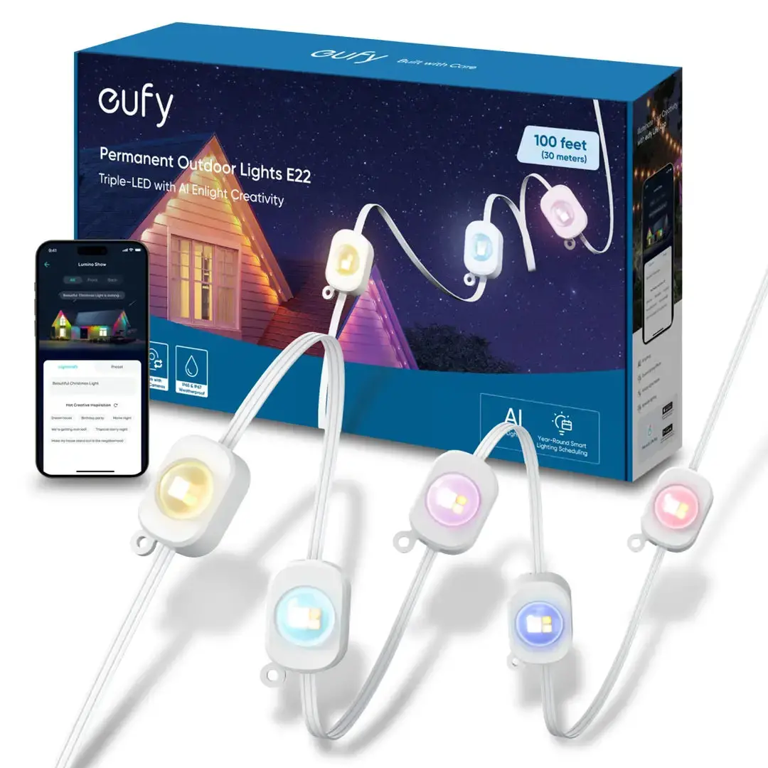 Eufy T8l02c21 | Permanent Outdoor Light E22 (30M) 1