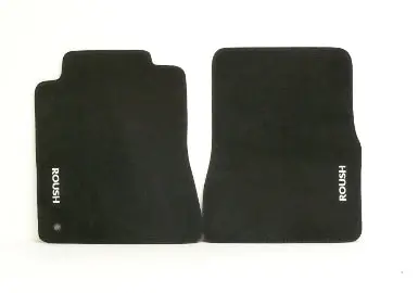 2005-2009 Ford Mustang Floor Mats (Dark Charcoal) By Roush Performance 1