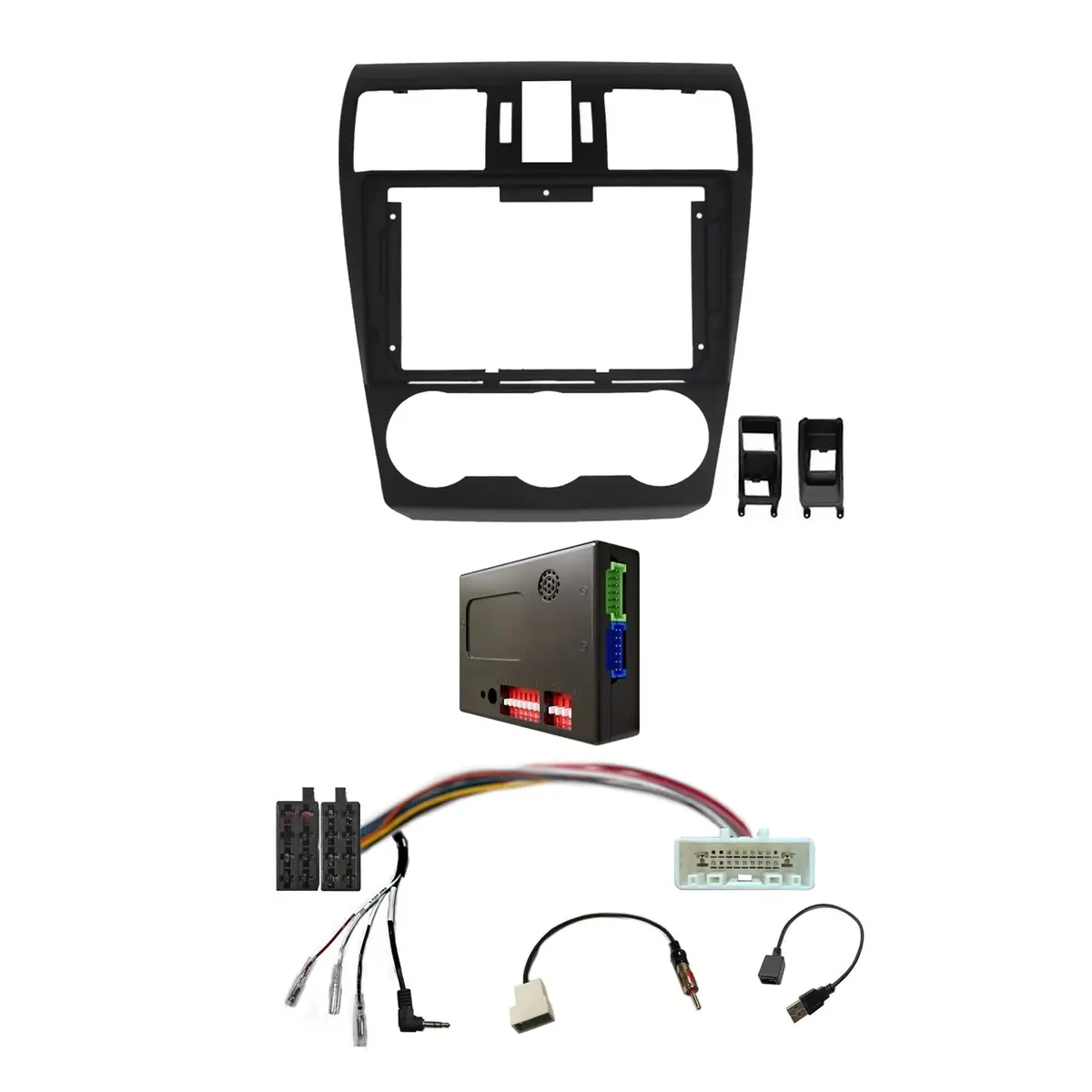 Cac F9sr3k1 9 Inch Fascia Kit Subaru Forester Impreza Wrx Xv 1