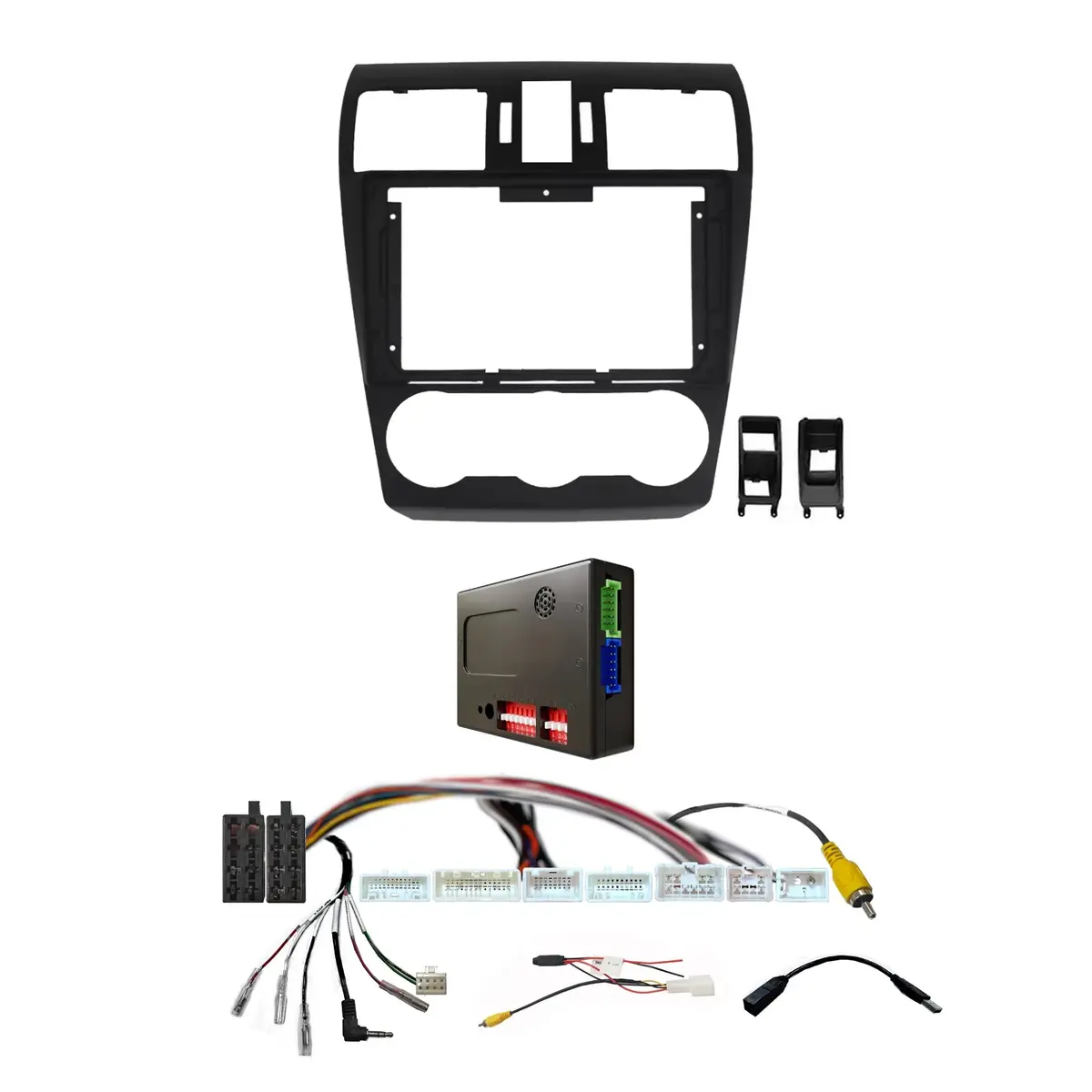 Cac F9sr3k2 9 Inch Fascia Kit Subaru Dash 2 Standard Camera 1