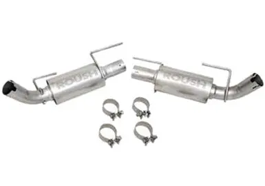 2005-2009 Ford Mustang Gt 4.6 V8 W/ Roush Rear Valance Roush Performance Enhanced Sound Axle Back Exhaust W/Out Tips 1