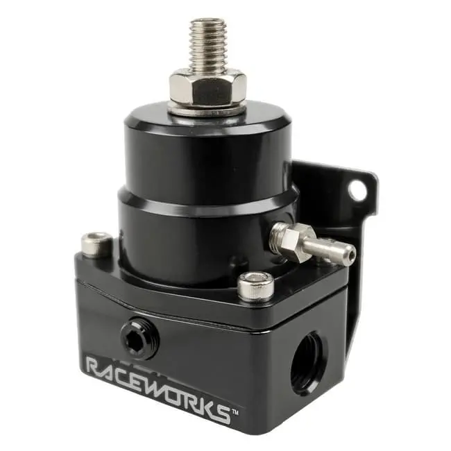 Raceworks Efi Adjustable Fuel Pressure Regulator 3X An-6 Orb Ports E85 + 98 1