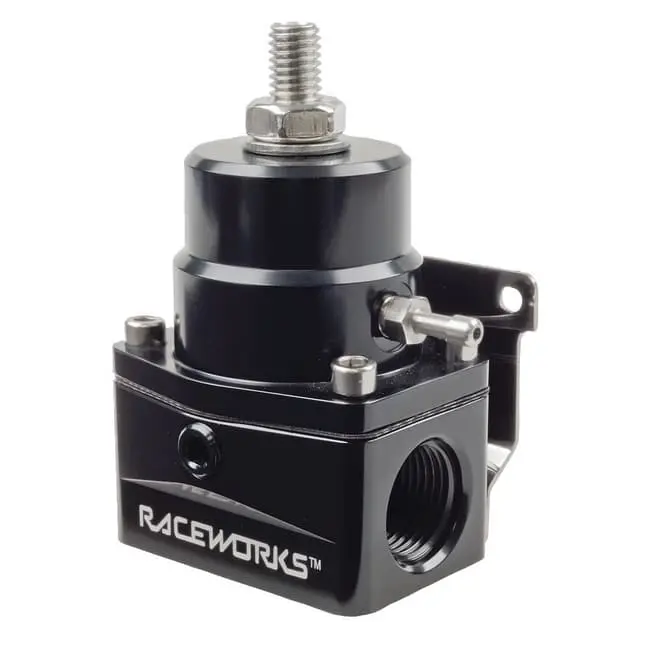 Raceworks Efi Adjustable Fuel Pressure Regulator 3X An-10 Orb Ports E85 + 98 1