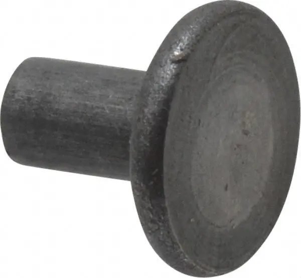 Frame Rivet, Flat Head, 3/8" X 3/4", Steel, 1941-1971, Willys And Jeep 1