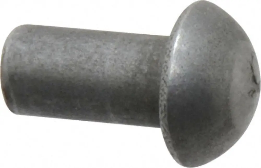 Frame Rivet, Round Head, 3/8" X 3/4", Steel, 1941-1971, Willys And Jeep 1