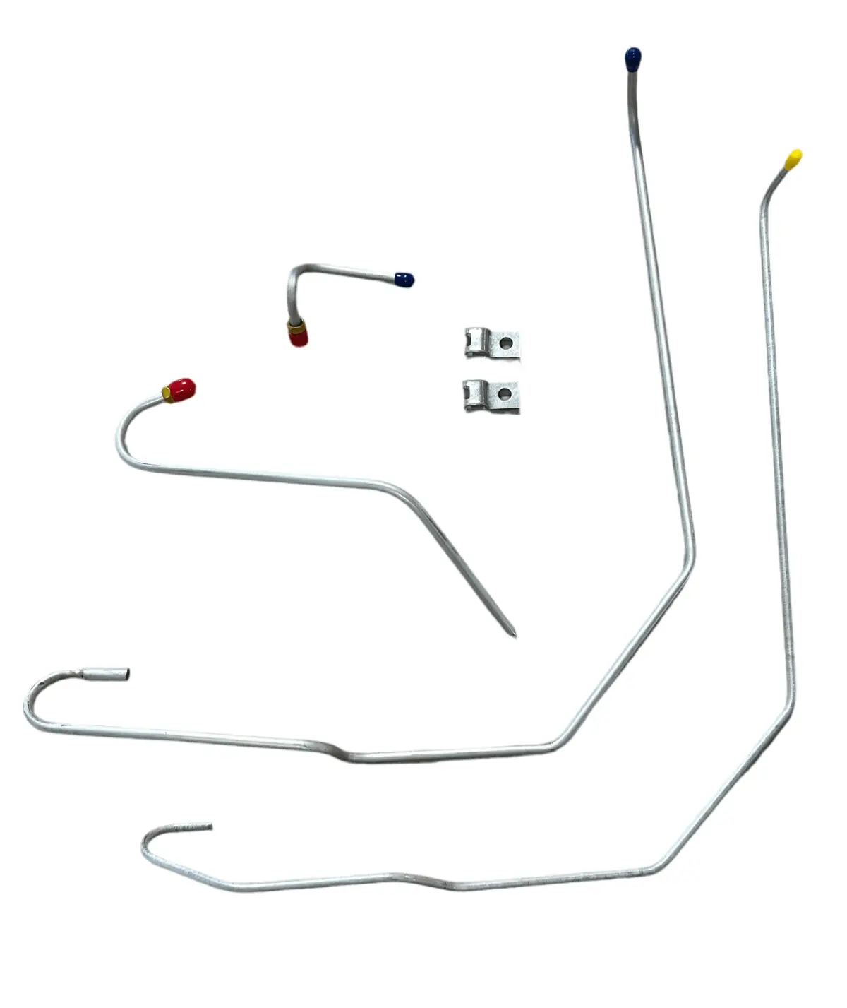 Fuel Line Set, Steel, Dauntless 225 V6, 1965-1971, Jeep Cj-5, Cj-6, Jeepster Commando 1