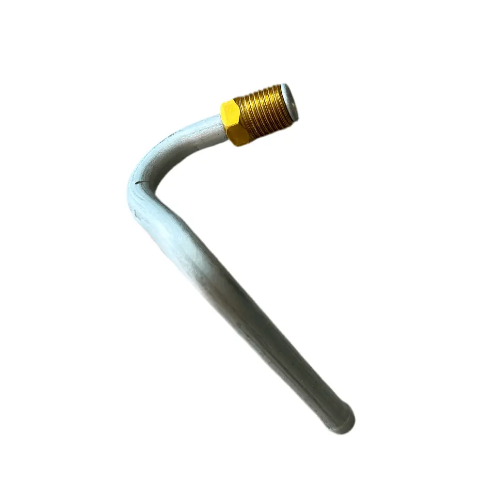 Fuel Line To Carburetor, Steel, Dauntless 225 V6, 1965-1971, Jeep Cj-5, Cj-6, Jeepster Commando 1