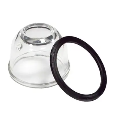 Fuel Pump Glass Bow W/ Gasket, 4-134, Single Action, 1941-1971, Willys And Jeep 1
